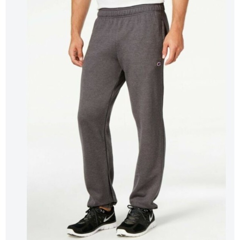 Champion Mens Authentic Athleticwear Fleece Joggers Charcoal Gray P0894 Small